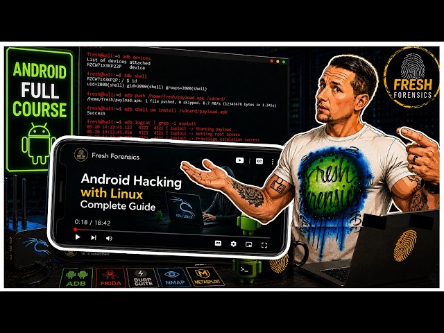 🤖 ANDROID MARATHON: Linux, Mobile, Reverse Engineering & Forensics