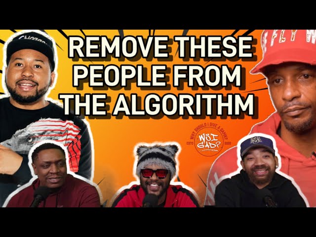 People who need to be removed from the algorithm in 2026