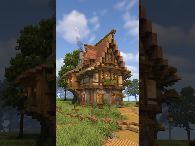 Minecraft Medieval House Build