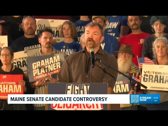 Leading Democratic Senate candidate in Maine facing controversy