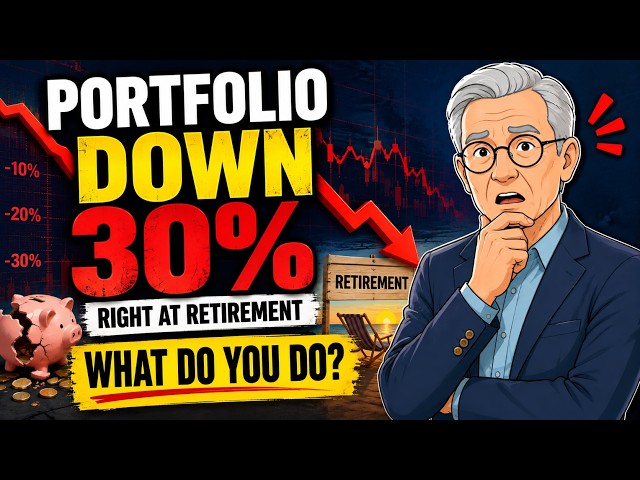 Market Crash at Retirement? Do THIS if Your Portfolio Drops 30%