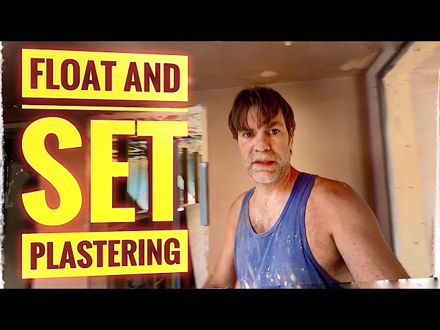 NO NONSENSE PLASTERING with float and set. Maybe just a little nonsense then