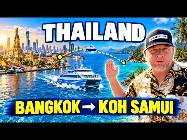 Bangkok to Koh Samui Thailand Travel Guide Without Flying 2026