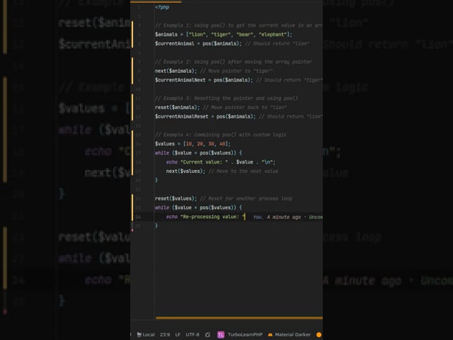 How can pos() help with #php array pointers? mastering phps pos() function unlock array pointers