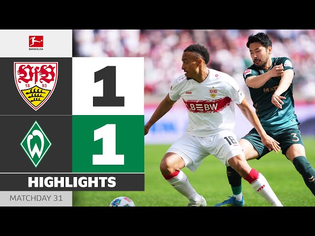 Shared Points | VFB STUTTGART - WERDER BREMEN | Highlights | Matchday 31 – Bundesliga 2025/26