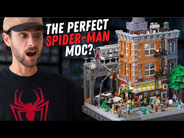 I Built the Ultimate LEGO Spider-Man City MOC
