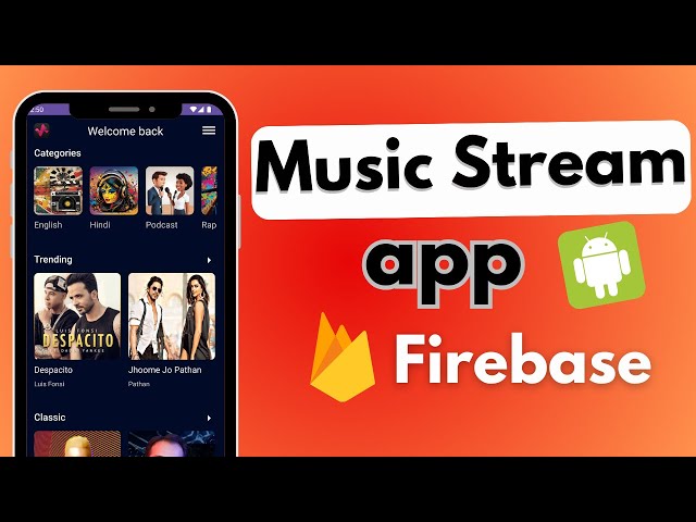 Online Music App Firebase 🔥 | Android Studio | 2024