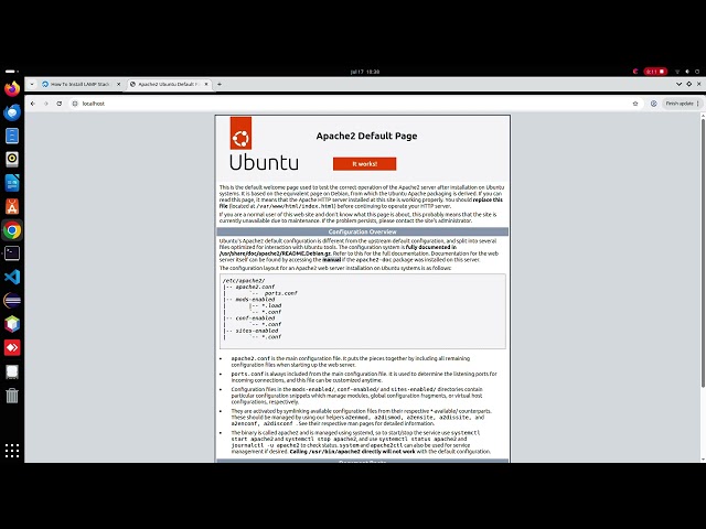 Lamp phpmyadmin installation procedurew inubuntu