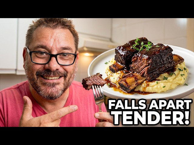 Perfect Short Rib Beef from Prep to Plate in Our Kitchen