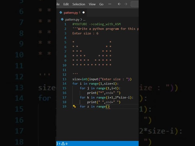 Stop Fearing Loops | Python Patterns 🐍 #coding #python #pattern #shorts  #programming #pythonic