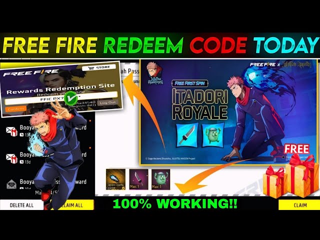 FREE FIRE REDEEM CODE TODAY 19 JANUARY |FF REWARDS REDEEM CODE | FF REDEEM CODE TODAY 19 JANUARY