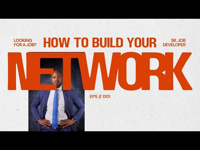 NETWORKING: Non-Profit Job Developers and Employer Partnerships in Workforce Development Pt. 01