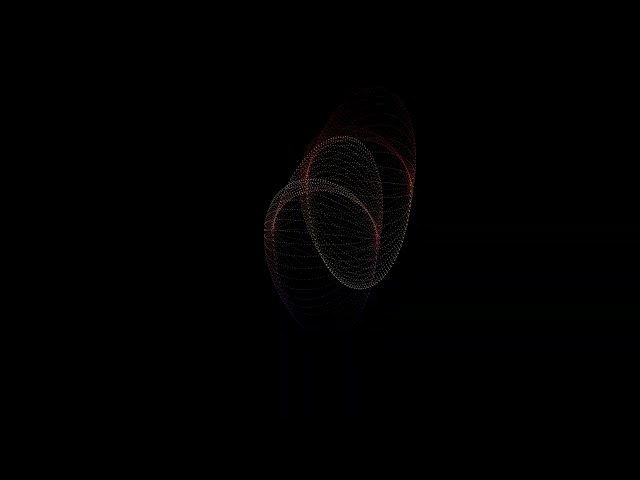 Two Hearts Dancing to "Woman In Love" 🎵❤️❤️ | Mesmerizing 3D Heart Duet Visualisation | 4K