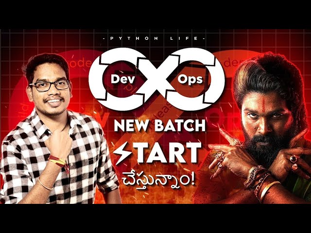 DevOps With Aws Telugu | DevOps Course in Telugu | DevOps Telugu