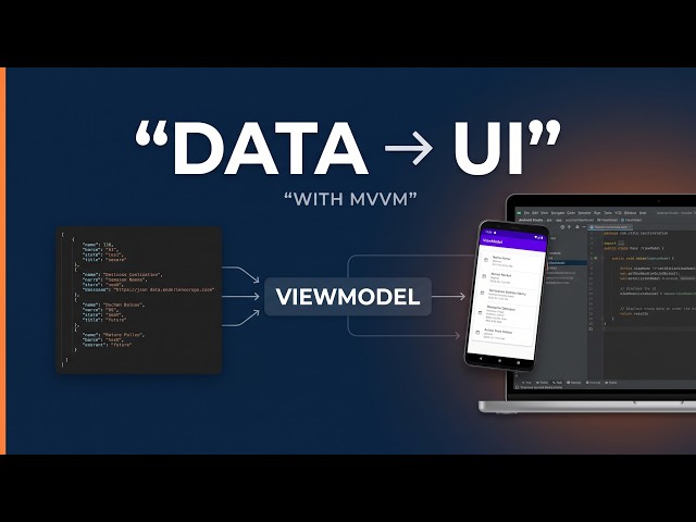 How to Provide Data to UI in Android | MVVM for Beginners