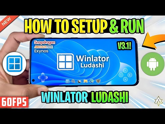 🔥 How To Setup Winlator Android Ludashi in 2026! Best Settings & Review | Play PC Games At 60FPS