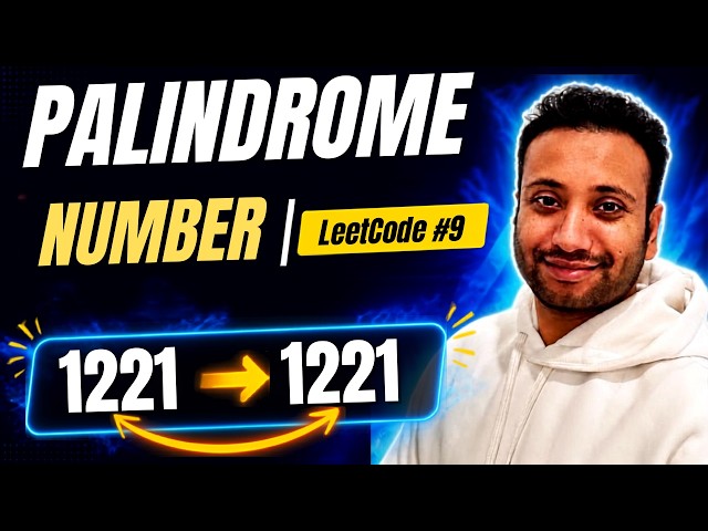 DSA Bangla Series: LeetCode 9 | Palindrome Number | Problem Solving