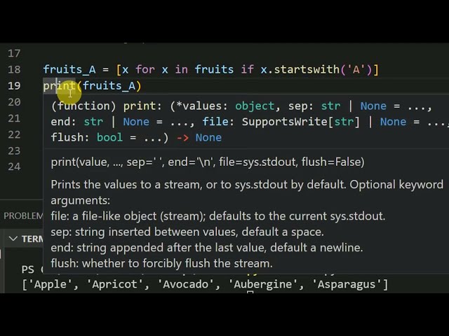Python List Comprehension