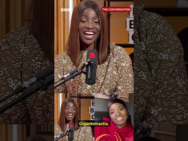 'I'm a slim girl with huge breasts' - BBC Africa