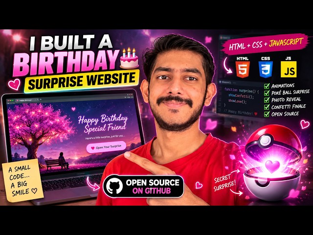 Birthday Surprise Website