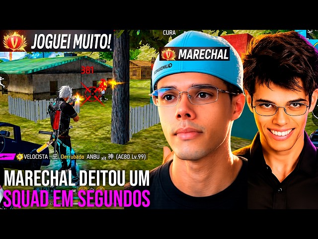 MARECHAL WIPED A SQUAD IN SECONDS WITH HIS PERFECT SENSITIVITY IN RANKED: MARECHAL CLIPS - FREE FIRE