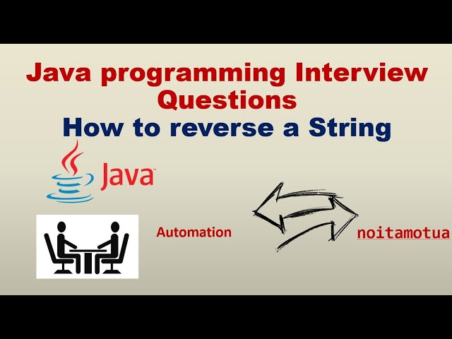 How to reverse a string using with & without reverse method | Automation testing interview question
