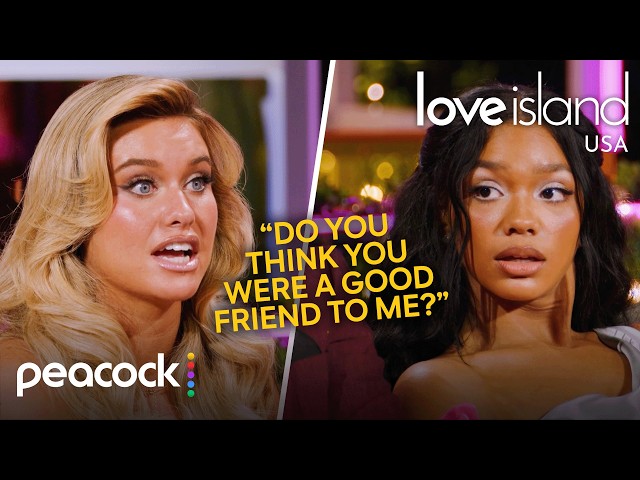 Kenzie and Melanie Share a Tense Reunion | Love Island USA on Peacock