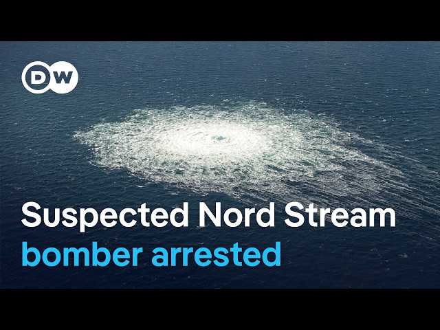 Ukrainian man arrested in Croatia over Nord Stream pipeline sabotage | DW News