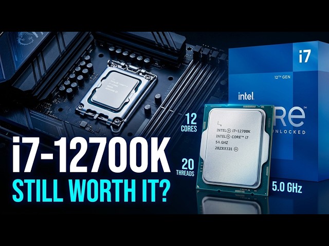 Best Gaming CPU Under $399? Intel Core i7-12700K Review