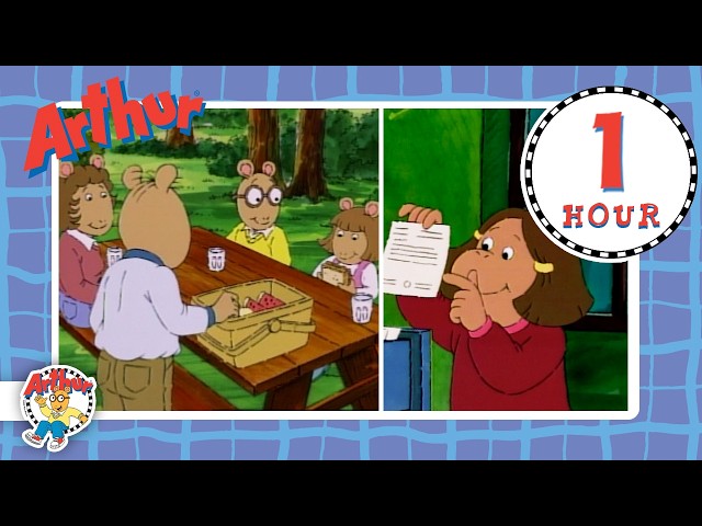 Arthur Gets Locked In The Library & MORE! | Full Episodes | ARTHUR