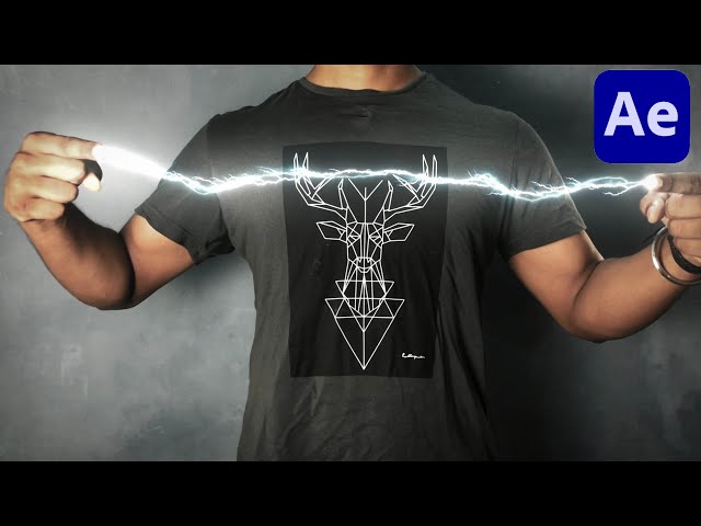 Basic Electric Lighting VFX Tutorial in Adobe After Effects in Hindi 100% After Effects