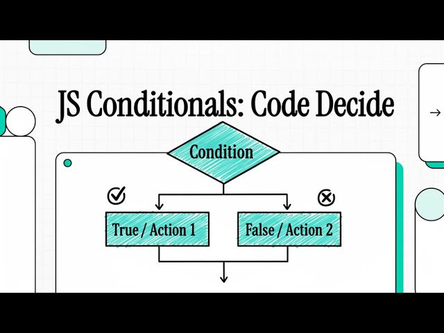 Conditional constructs in JavaScript: How to make code make decisions 🎯