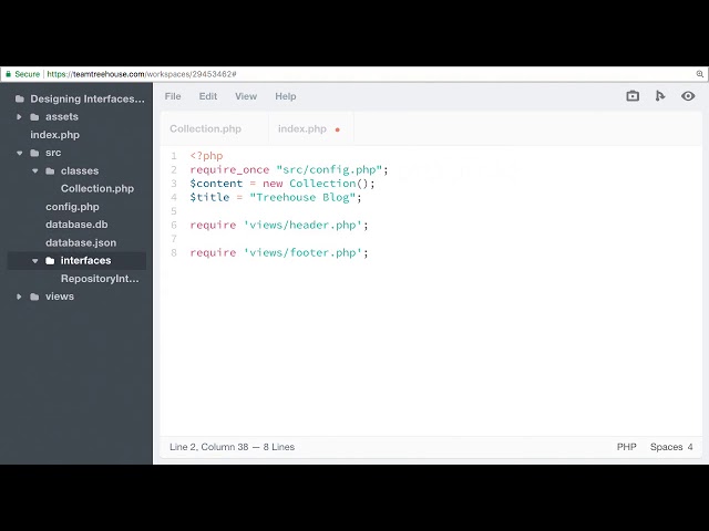 03. Writing an Interface