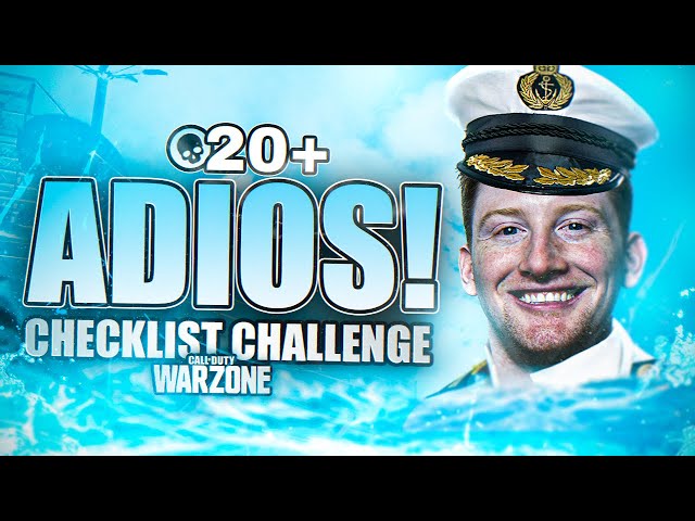 CHECKLIST CHALLENGE - PORT (NO LOOT GLITCH, SMH)