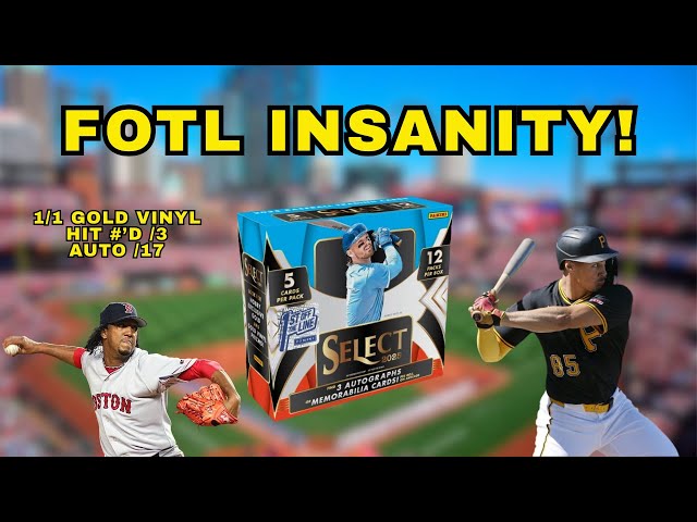 2025 Select FOTL Box RIP 💥 1/1 Gold Vinyl + Mojo Auto!