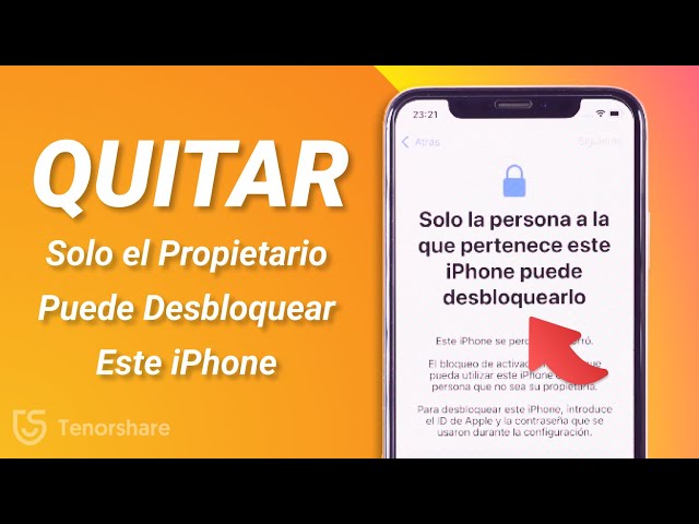 4 Métodos | Cómo Quitar "Solo el Propietario Puede Desbloquear Este iPhone" Gratis