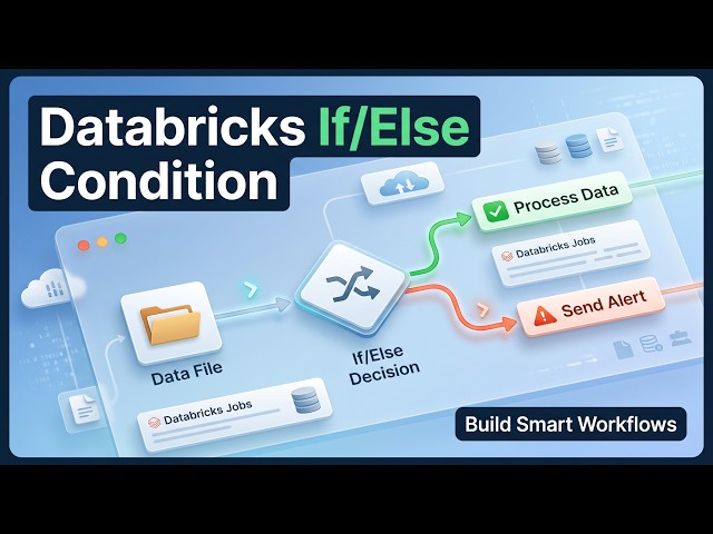 Stop Broken Data Pipelines! Master Databricks Branching Logic (If/Else)