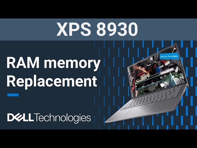XPS 8930 | How to replace the RAM memory module
