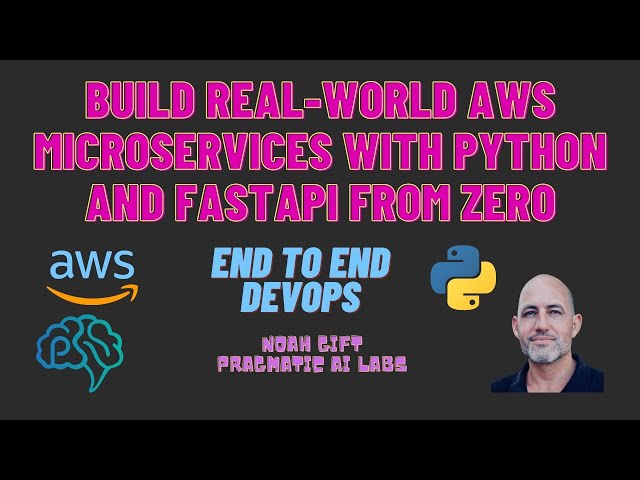 Build Real-World AWS Microservices with Python and FastAPI From Zero