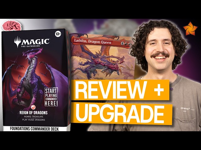 Reign of Dragons Foundations Commander Review & Upgrades | Magic Foundations Starter Commander