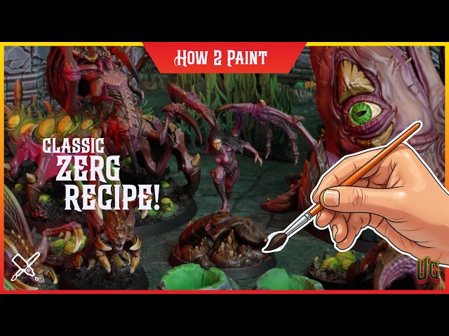 StarCraft Miniature Game Series #2: Classic Zerg Army Recipe