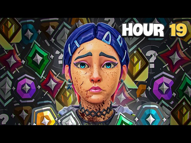 I Grinded Valorant RANKED for 24 Hours Straight....