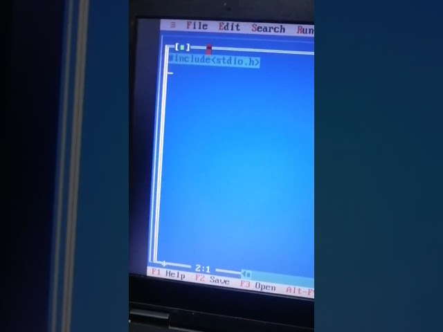 how to execute first program in TC editor