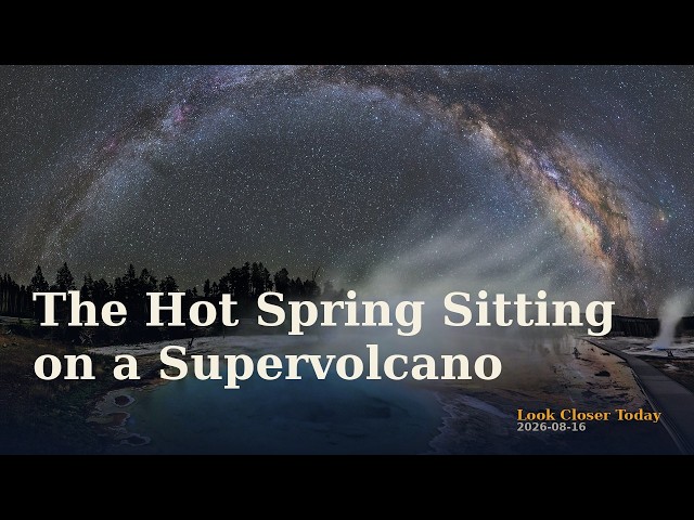 The Hot Spring Sitting on a Supervolcano