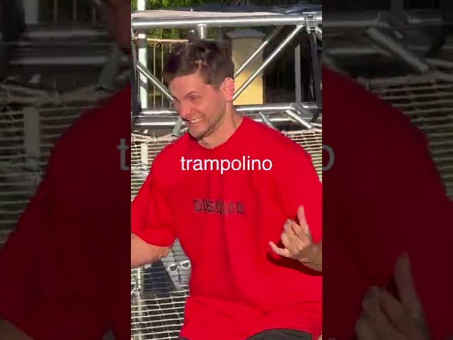 I did THIS on the worlds largest trampoline...