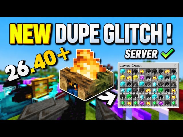 New Duplication Glitch For Minecraft 26.40+ Bedrock & Pocket edition