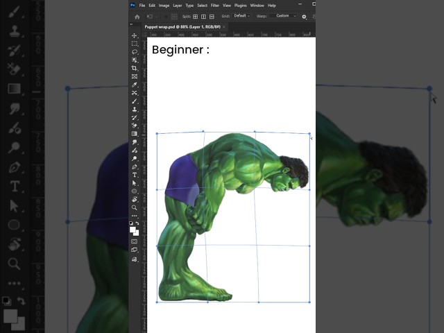 Photoshop Tips 2026 — Turn Bow Down into Stand Straight Using Puppet Warp 🔥