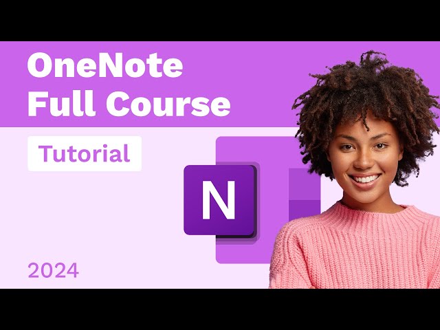 OneNote Full Course Tutorial