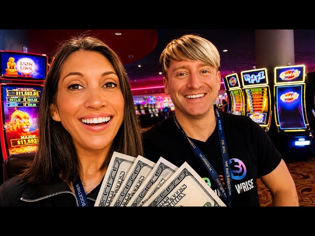 We gambled $100 into six different slot machines....It was a ROLLERCOASTER! #IGTChallenge  