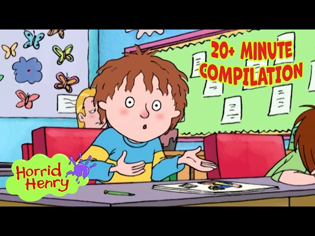Henry Uncovers A DISGUSTING School Secret! | Horrid Henry | Season 2 - Clip Compilation | 20+ MINS